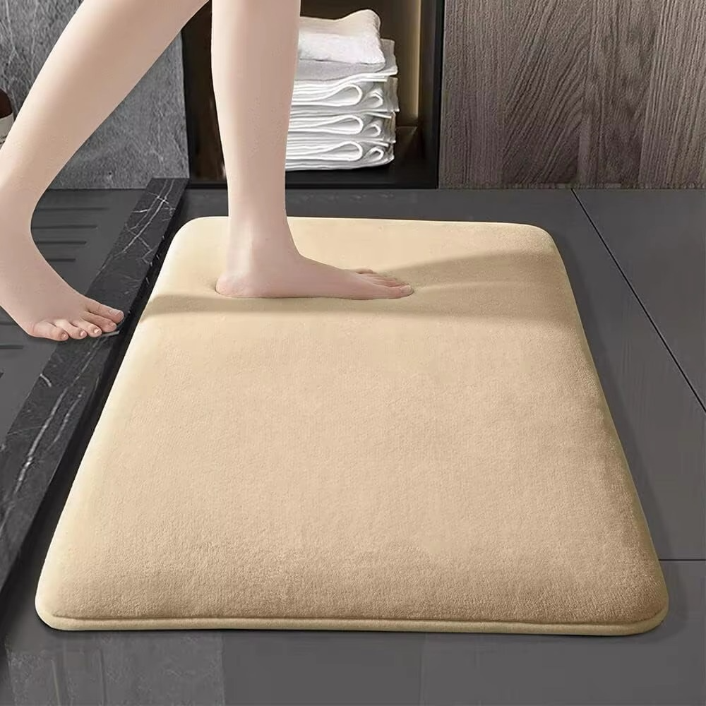 Skridsikker Bademåtte Ultra-absorberende til Badeværelse
