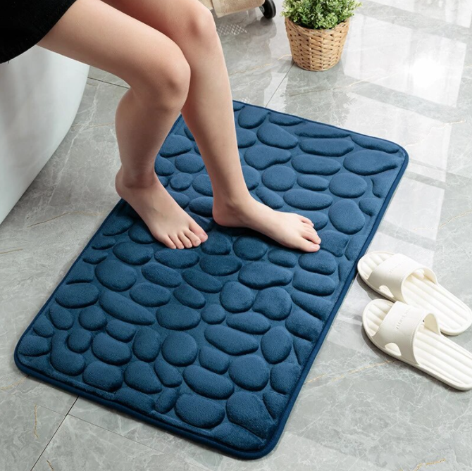 Skridsikker Bademåtte til Badeværelse med Moderne Design 40x60 cm