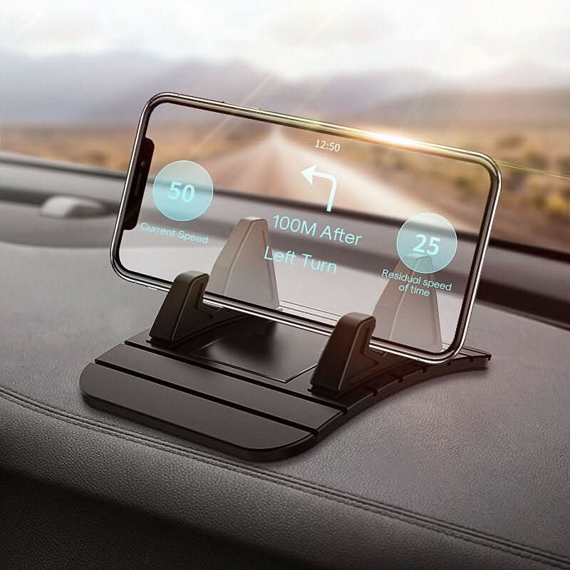 Skridsikker Mobilholder Til Bilen - Praktisk Smartphone Stander