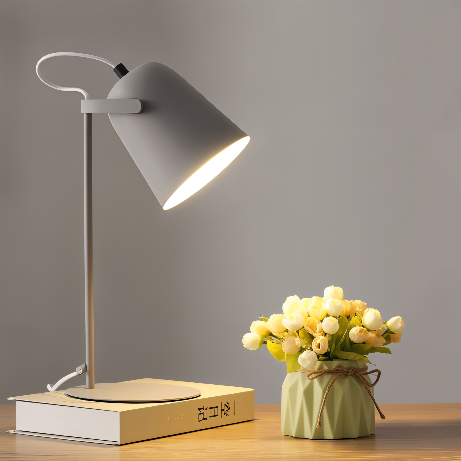 Skrivebordslampe i Pastel Design