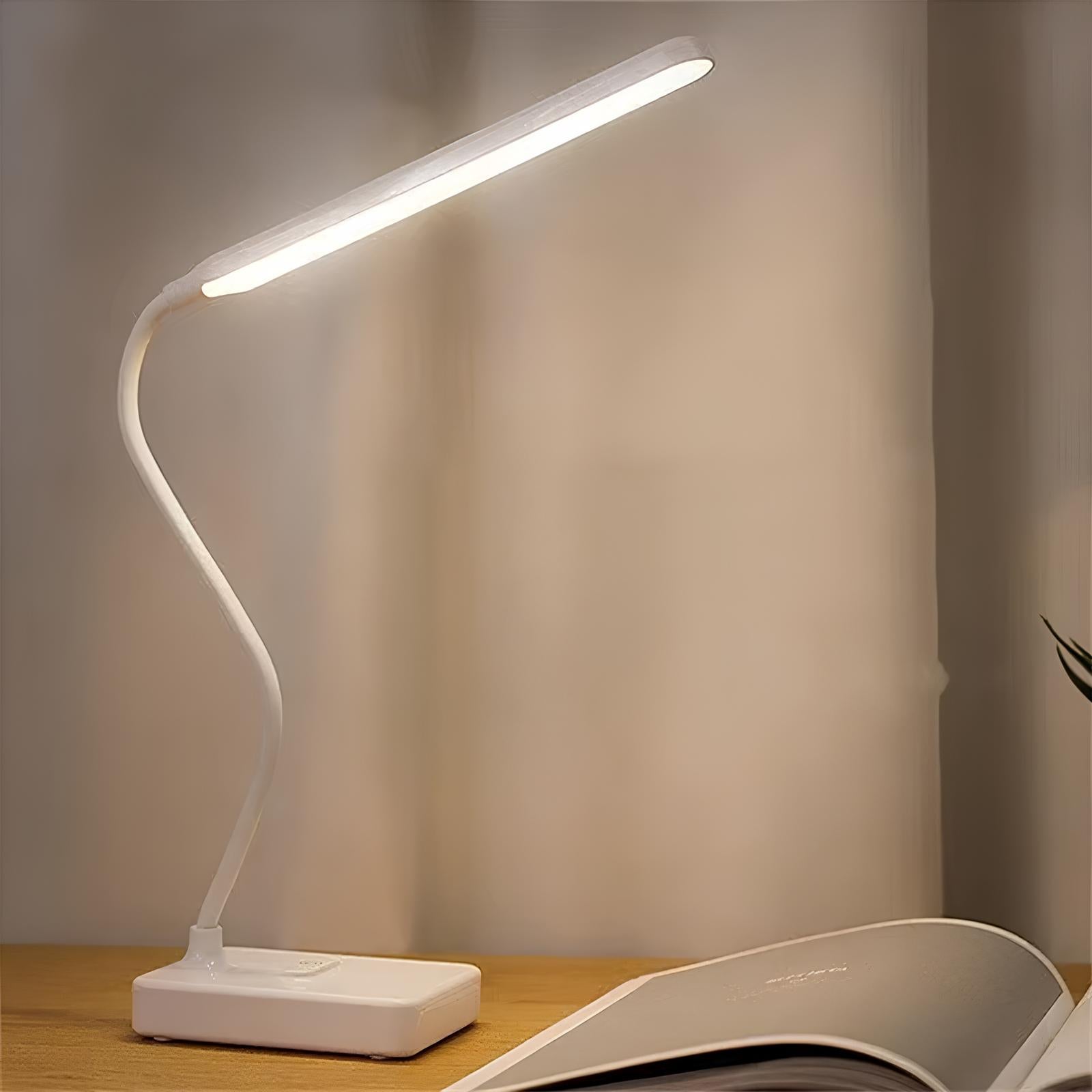 Skrivebordslampe med Justerbar Arm og Dæmpbart Lys