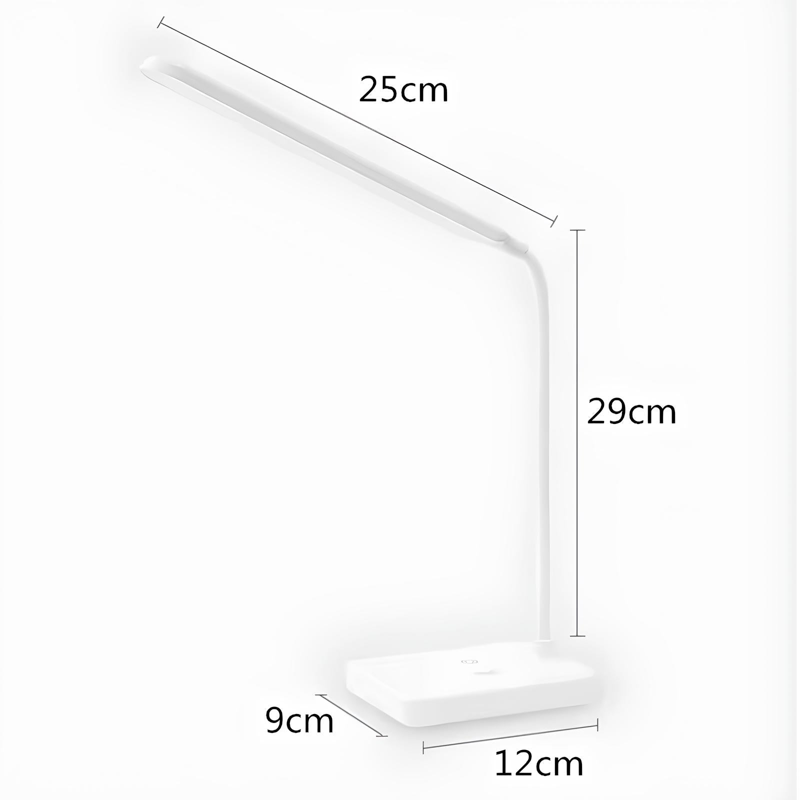 Skrivebordslampe med Justerbar Arm og Dæmpbart Lys