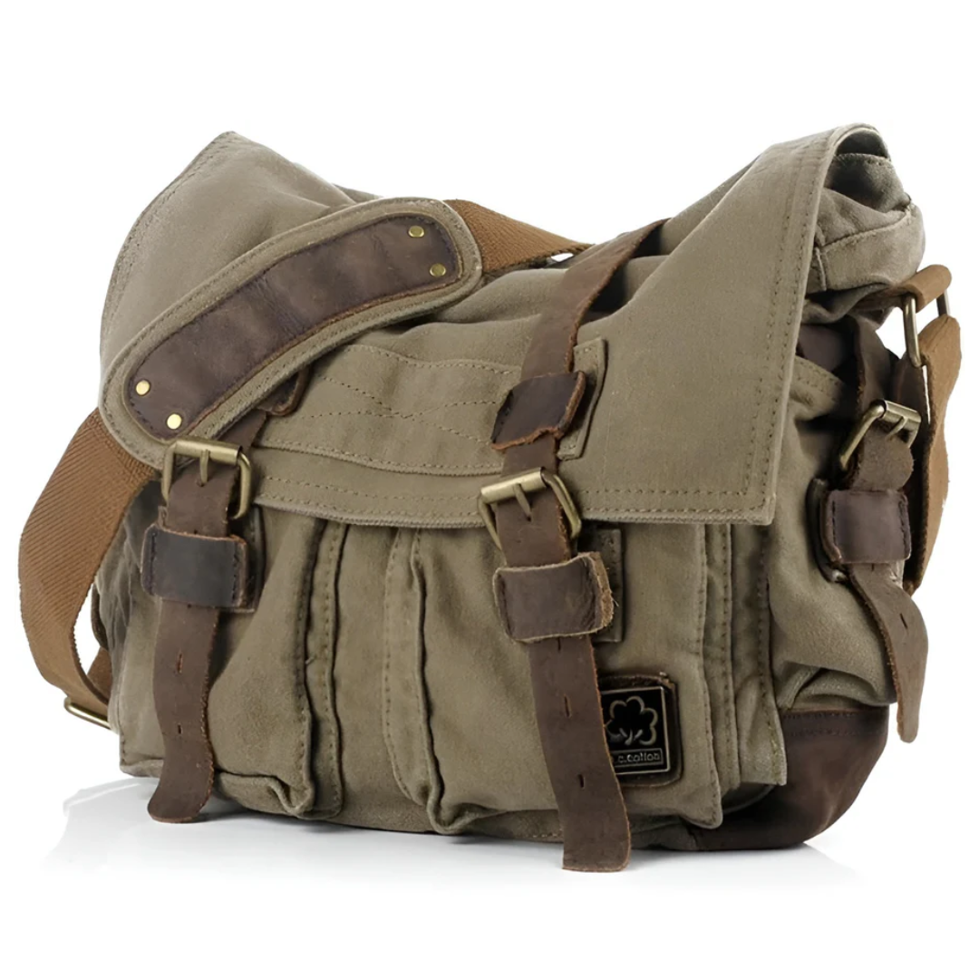 Skuldertaske Mænd Urban Stil Rummelig Crossbody Design