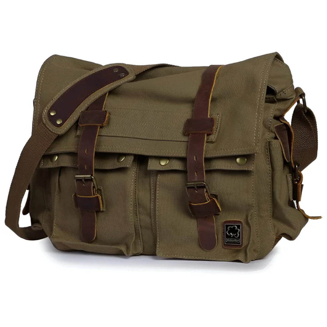 Skuldertaske Mænd Urban Stil Rummelig Crossbody Design