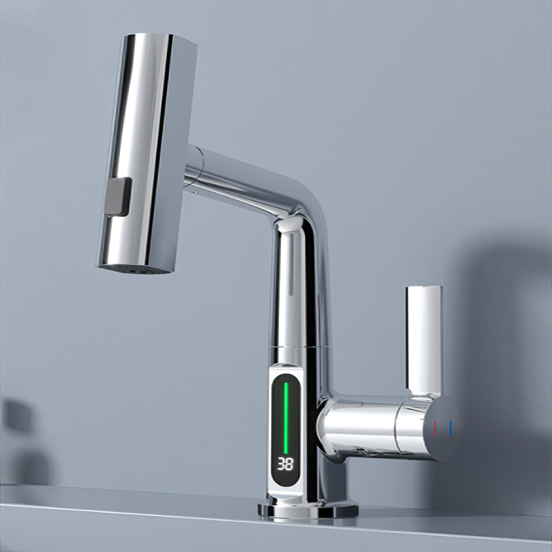 Smart Vandhane med Digitalt Display