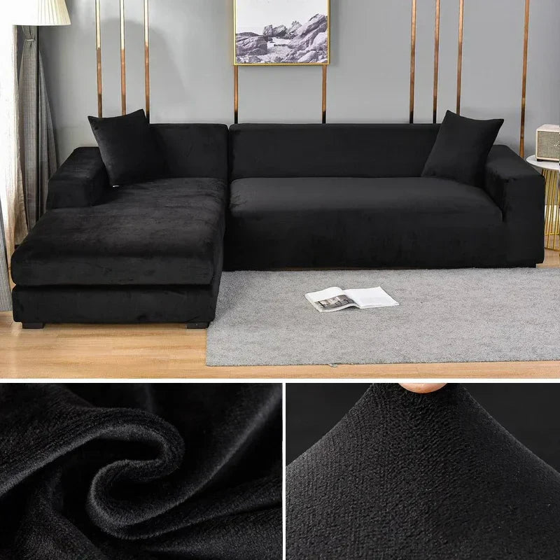 Sofabetræk i Stretch Velour til Stilfuld Indretning