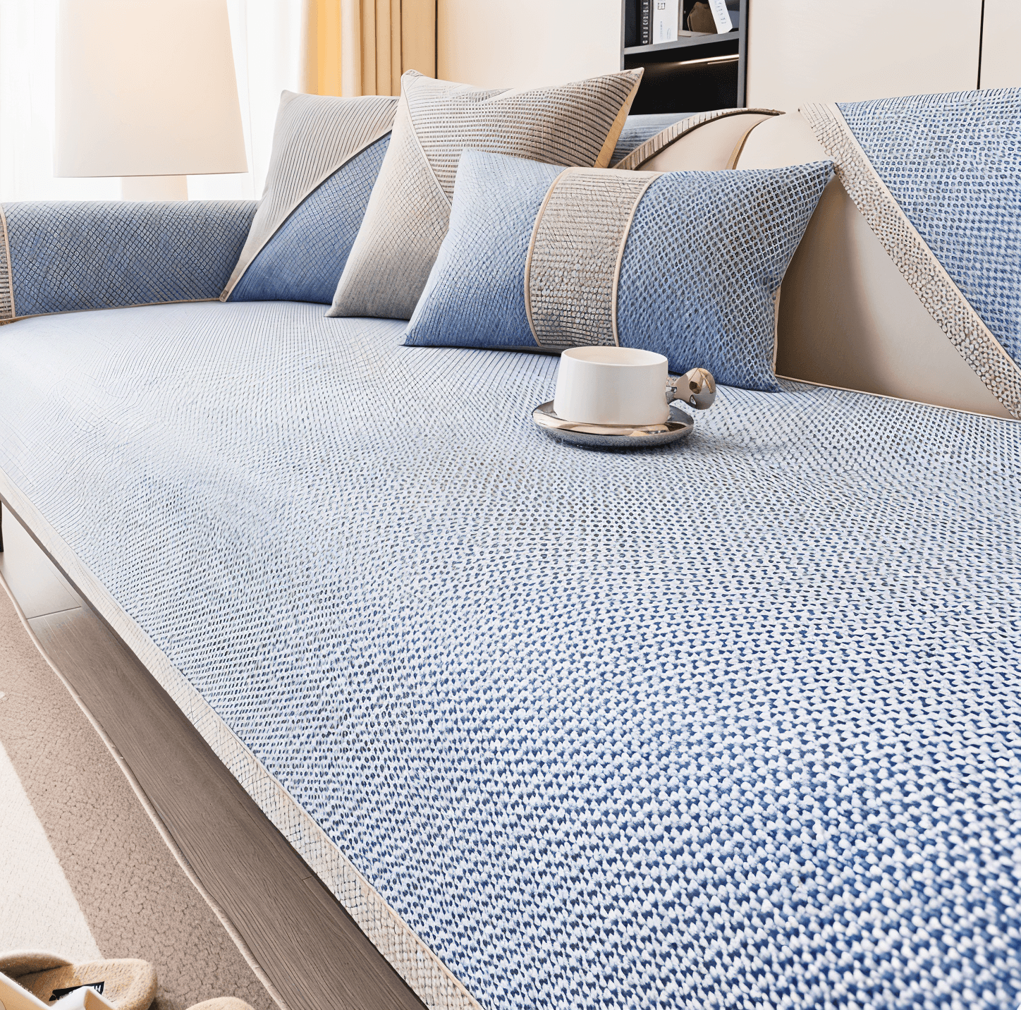 Sofabetræk med Skridsikker Design