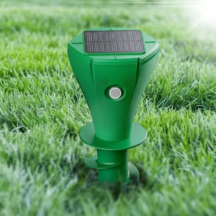 Solar Mole Repeller til Have og Græsplæne
