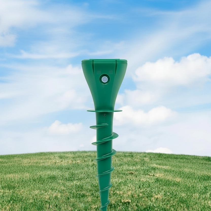 Solar Mole Repeller til Have og Græsplæne