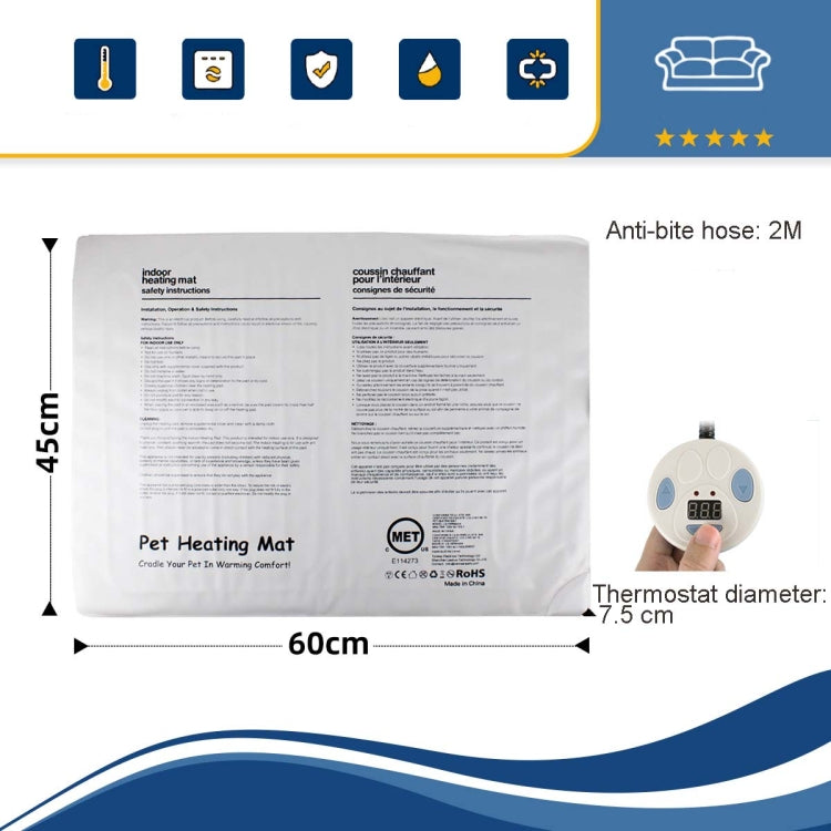 Waterproof Heating Mat 60x45 cm – Electric Blanket with JP Plug