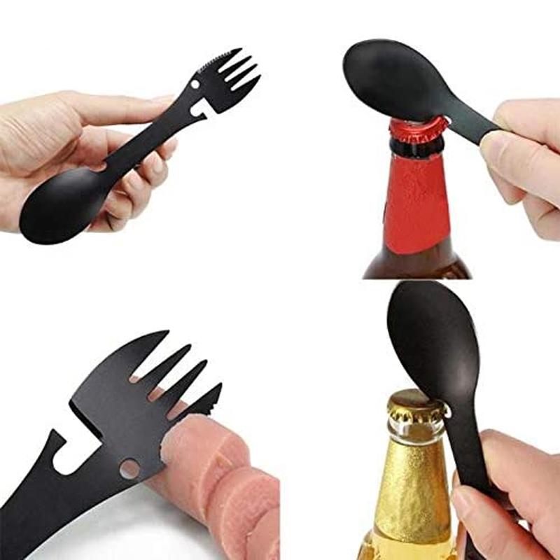 Taktisk Multiværktøj 5 i 1 Spork