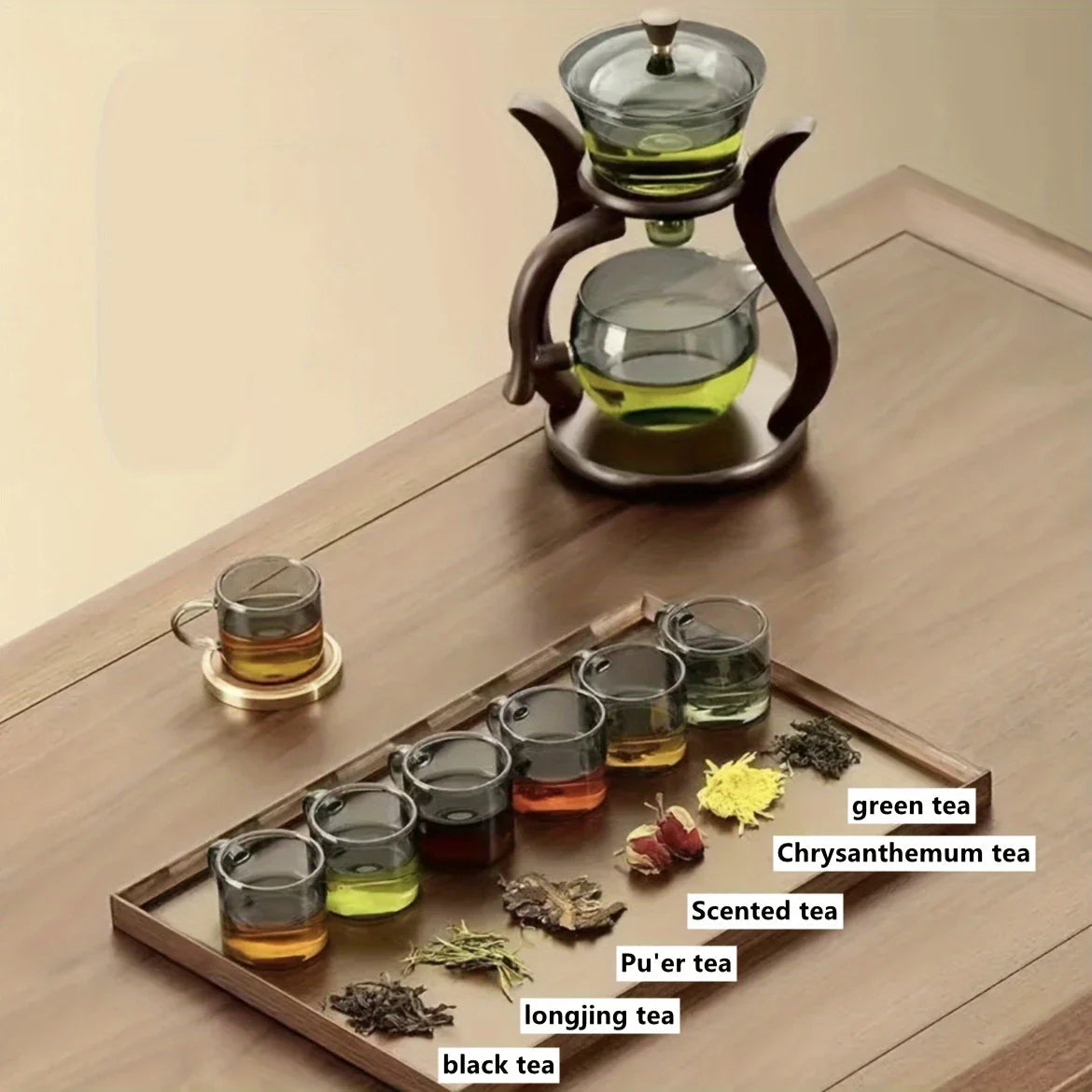 Teapot Sæt med Magnetisk Dropper og Infuser til Te-elskere