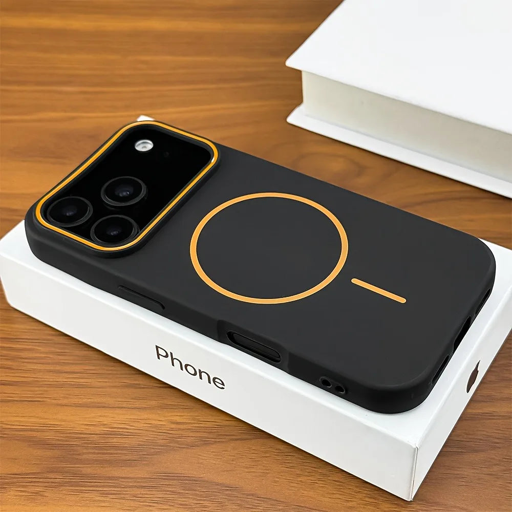 Telefoncover til iPhone 12, 13, 14, 15, 16, 17 Pro Max Magnetisk Design Med Robust Beskyttelse