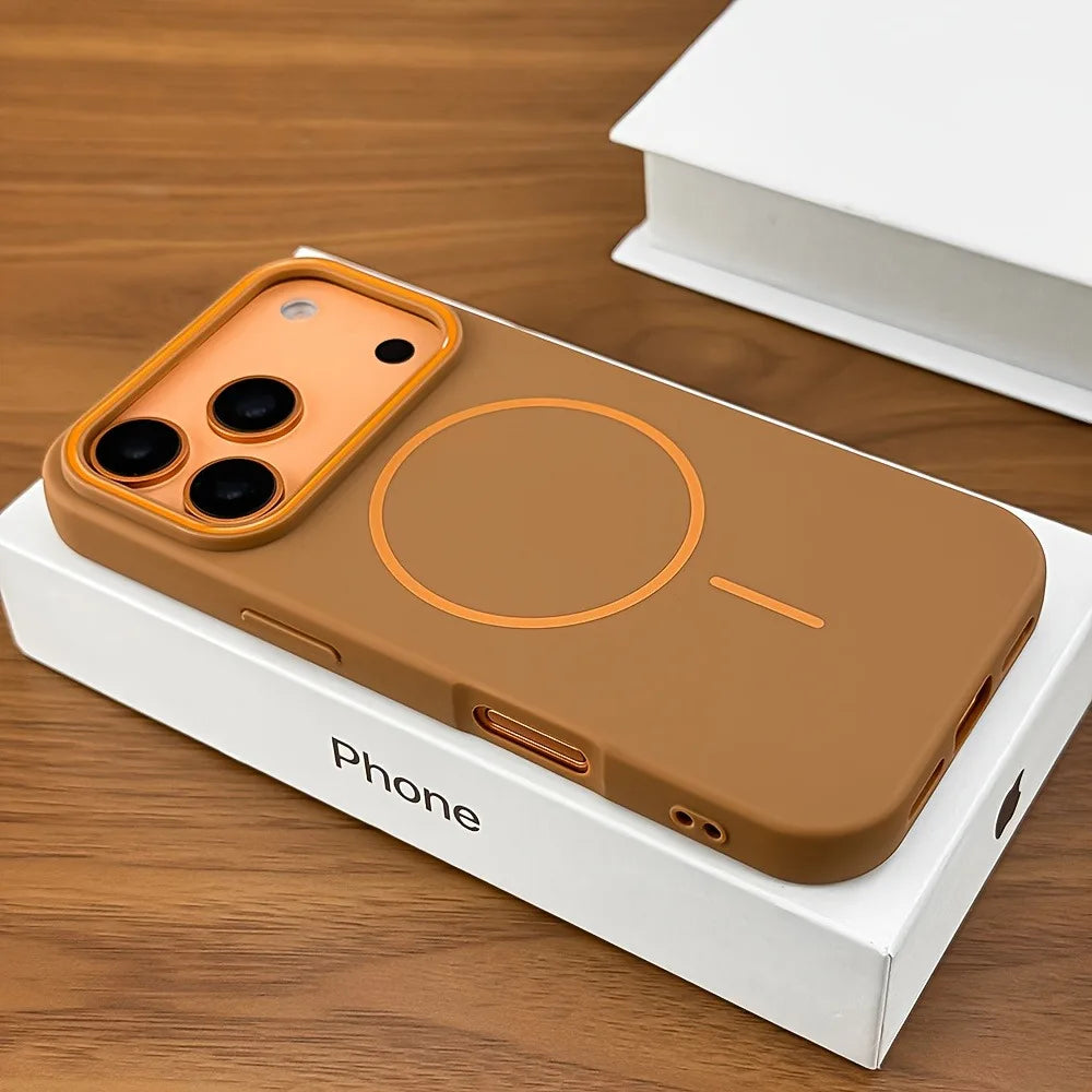 Telefoncover til iPhone 12, 13, 14, 15, 16, 17 Pro Max Magnetisk Design Med Robust Beskyttelse