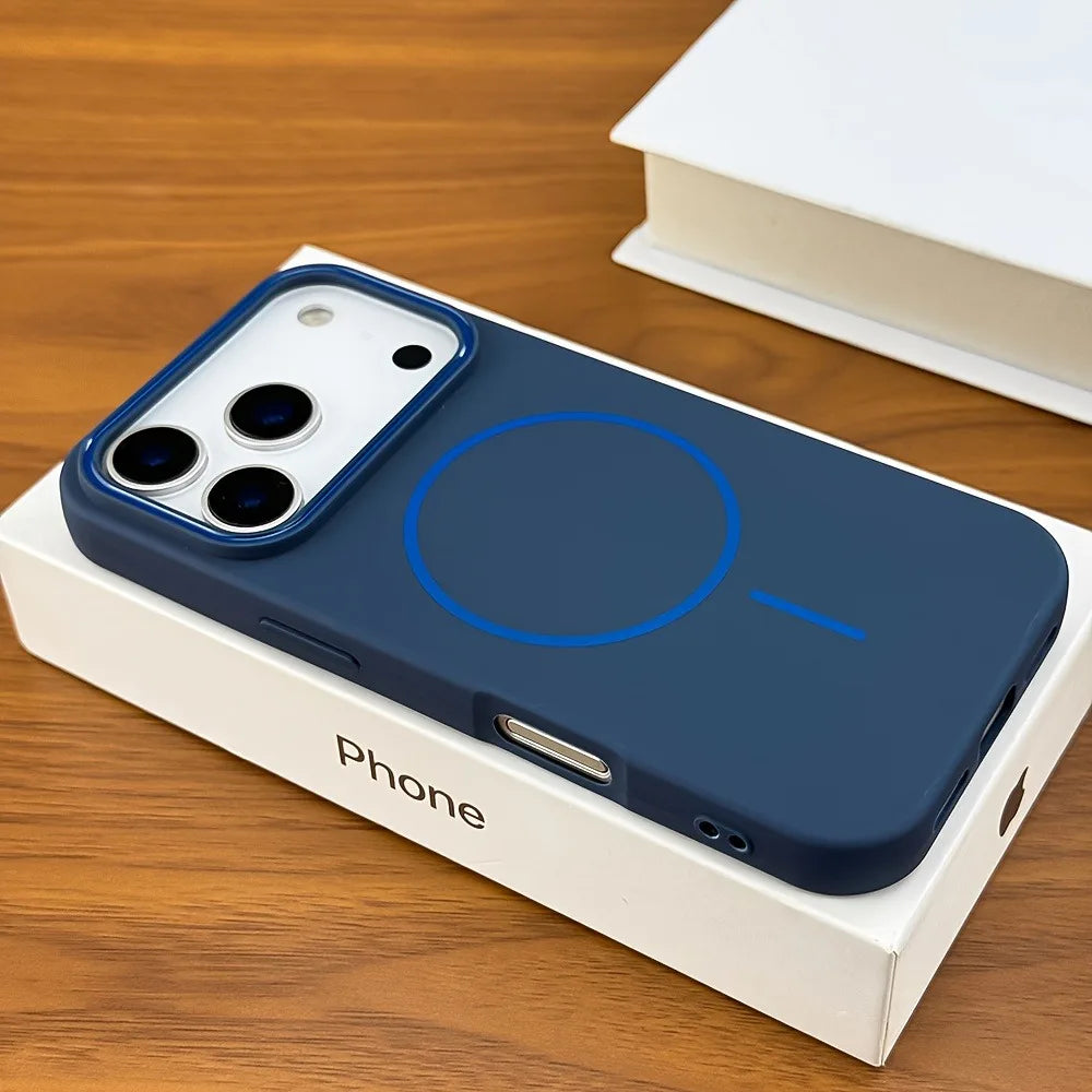 Telefoncover til iPhone 12, 13, 14, 15, 16, 17 Pro Max Magnetisk Design Med Robust Beskyttelse
