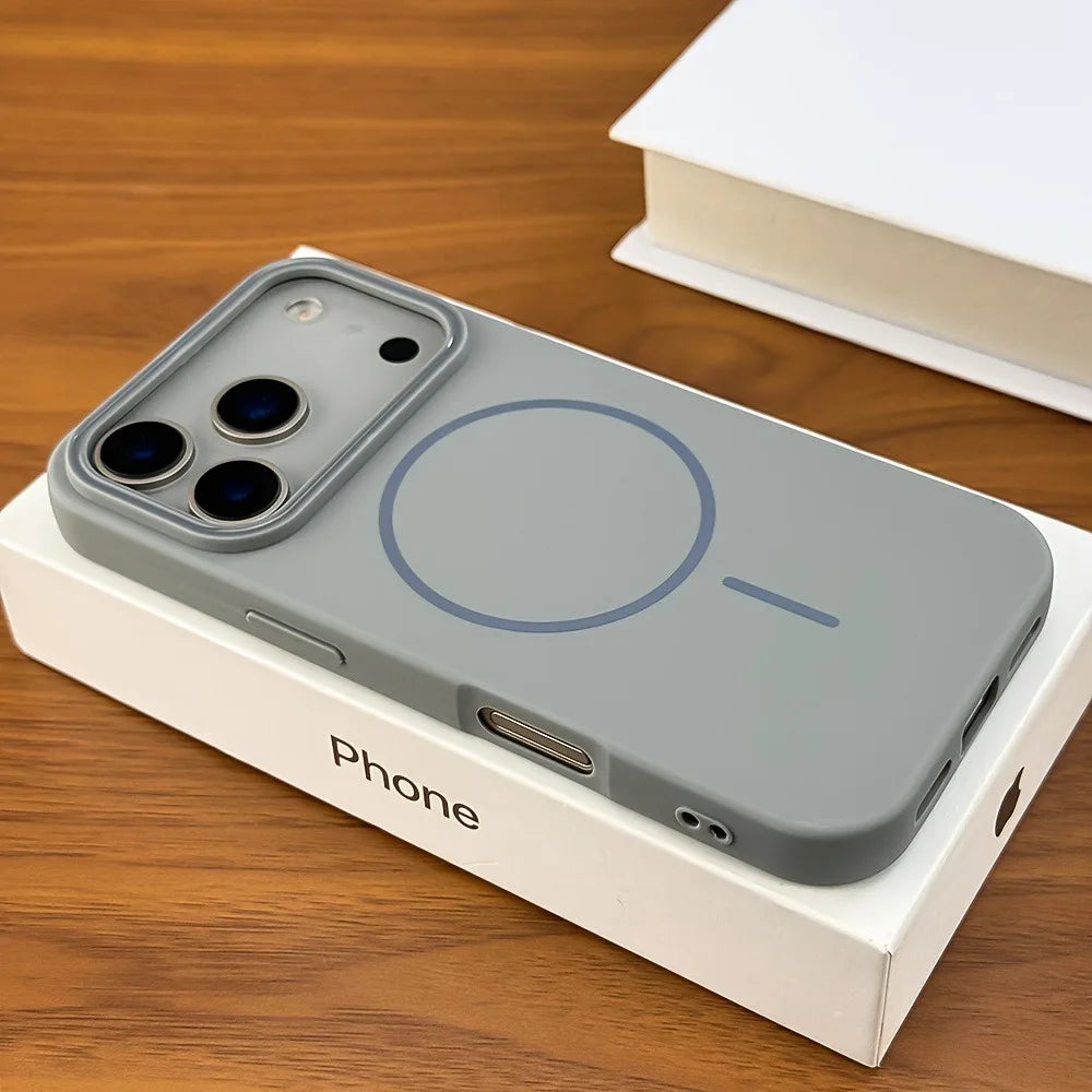 Telefoncover til iPhone 12, 13, 14, 15, 16, 17 Pro Max Magnetisk Design Med Robust Beskyttelse