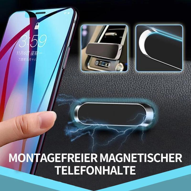 Telefonholder til Bil Kompakt Design 360° Roterbar Med Stærke Magneter