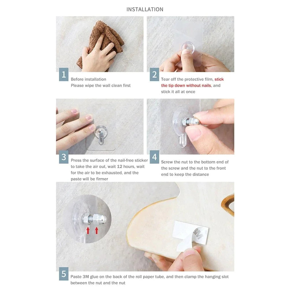 Toiletpapirholder med Fantasifuldt Design til Bad