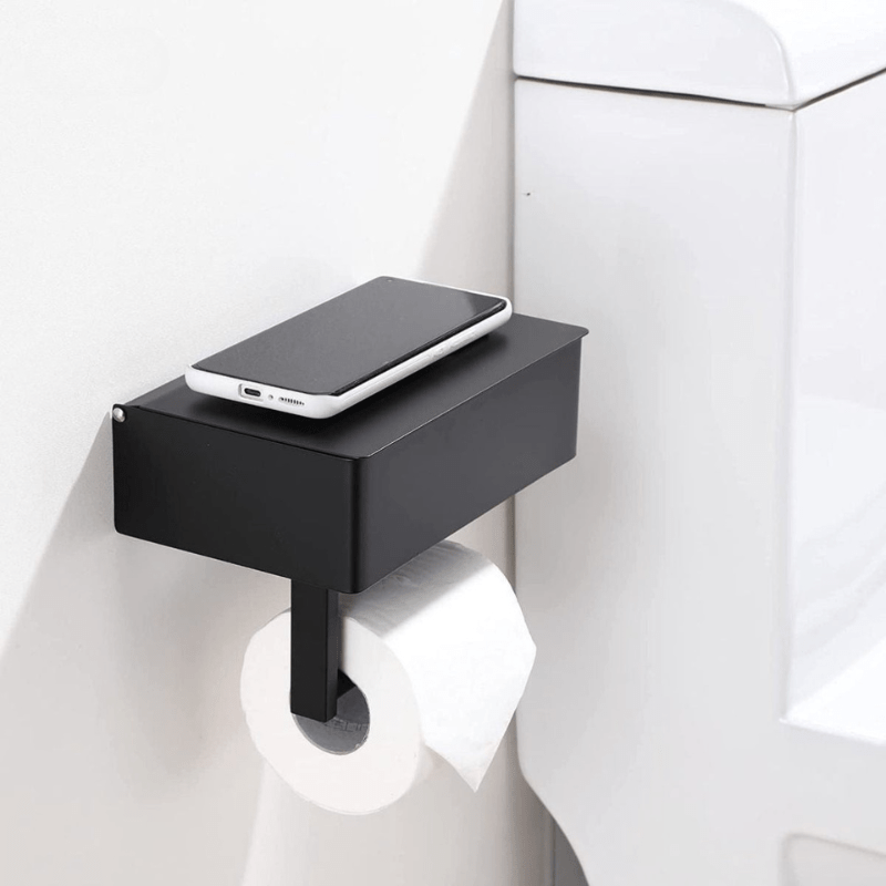 Toiletpapirholder med Multifunktionelt Opbevaringsrum