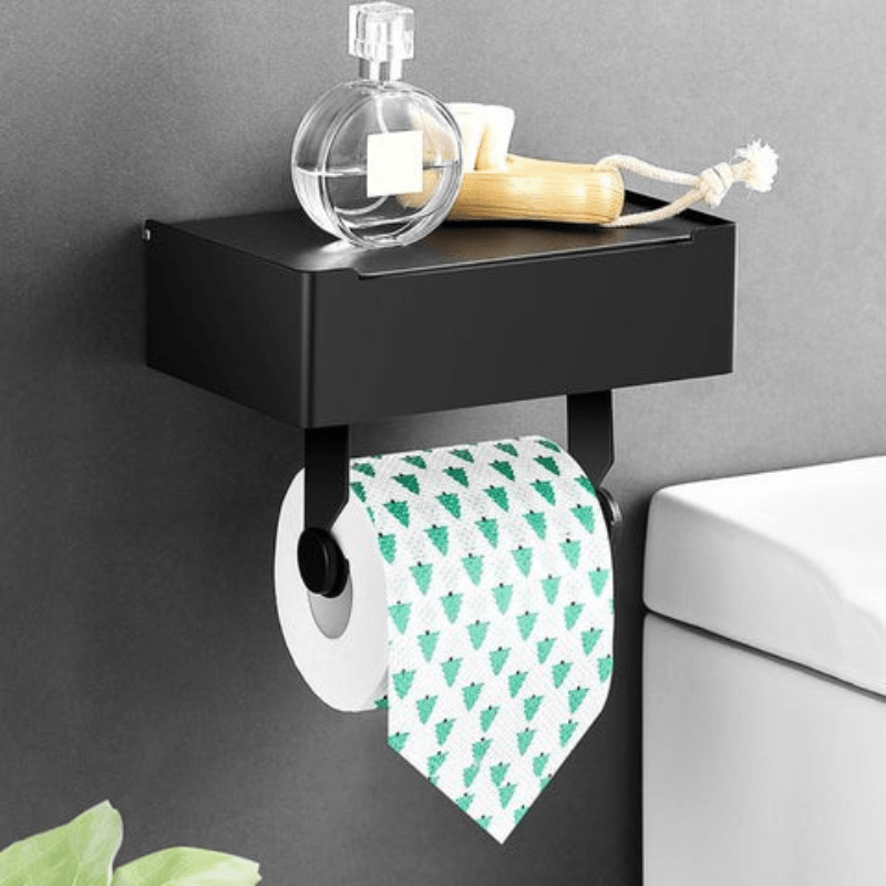Toiletpapirholder med Multifunktionelt Opbevaringsrum