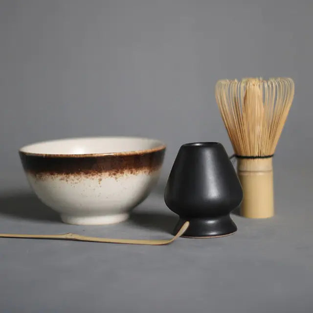 Traditionelt Matcha Gavesæt til Te Ceremonier