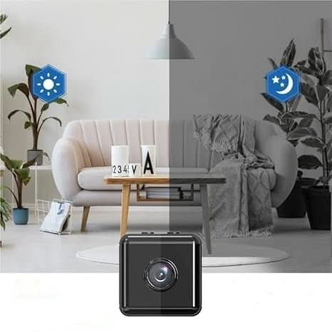 Trådløst Mini Sikkerhedskamera med App Kontrol