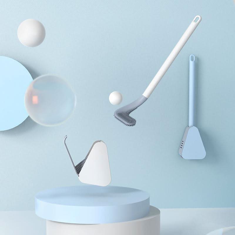 Trekantet Rengøringsbørste til Badeværelset med Ergonomisk Design