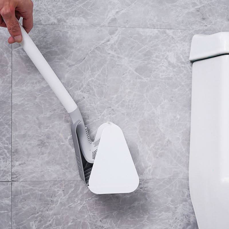 Trekantet Rengøringsbørste til Badeværelset med Ergonomisk Design