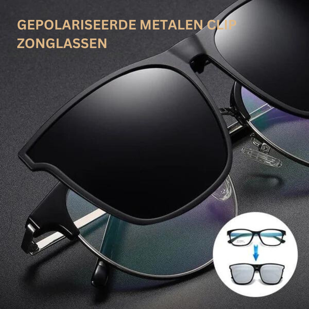 SunGuard | Forvandl dine almindelige briller til en stilfuld polariseret solbrille på et sekund