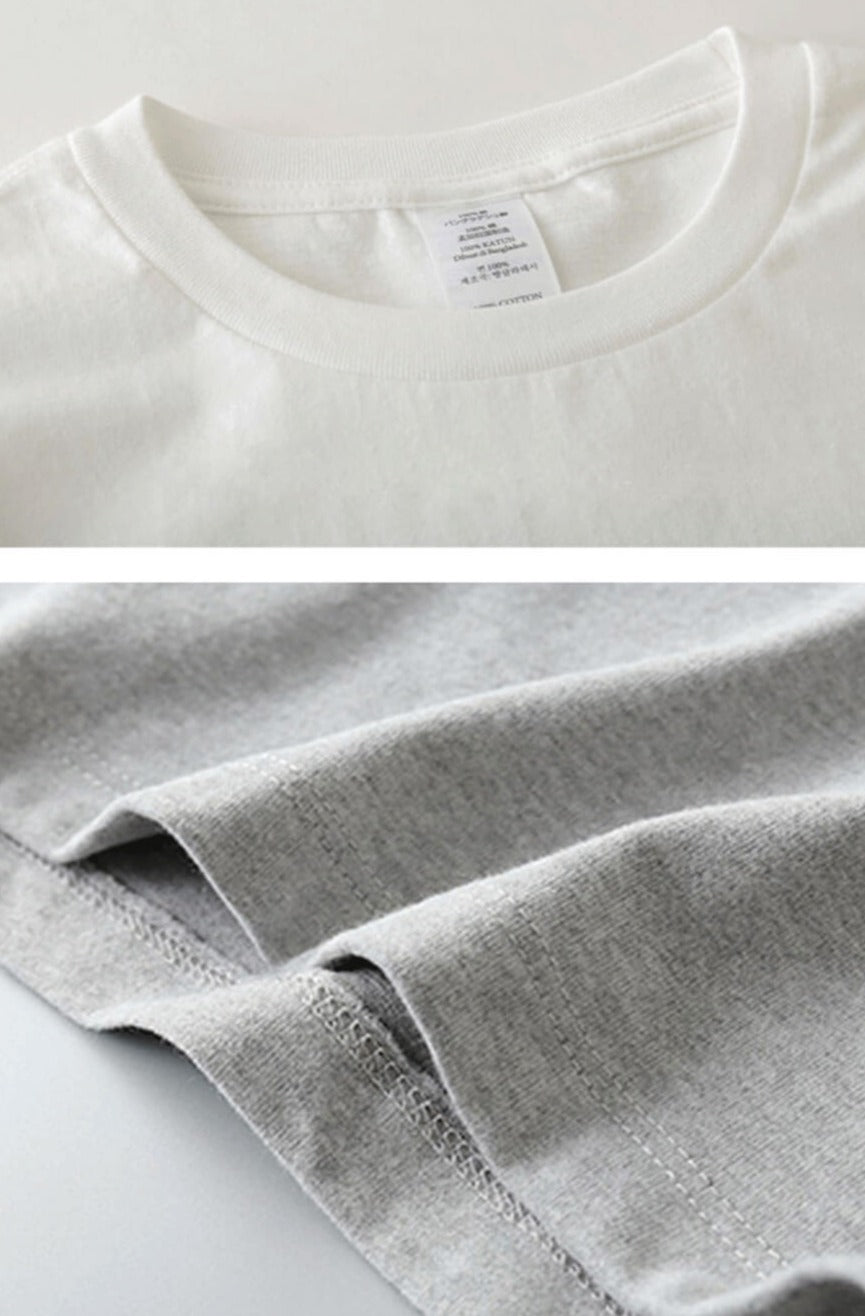 Unisex T-shirt uden ansigt med tryk