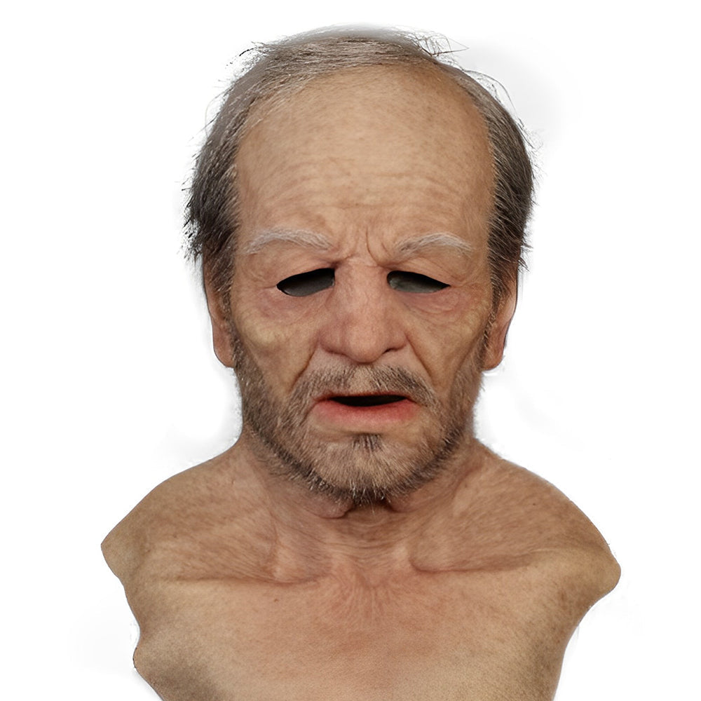 Unisex Ansigtsmaske til Halloween og Cosplay Realistisk Design