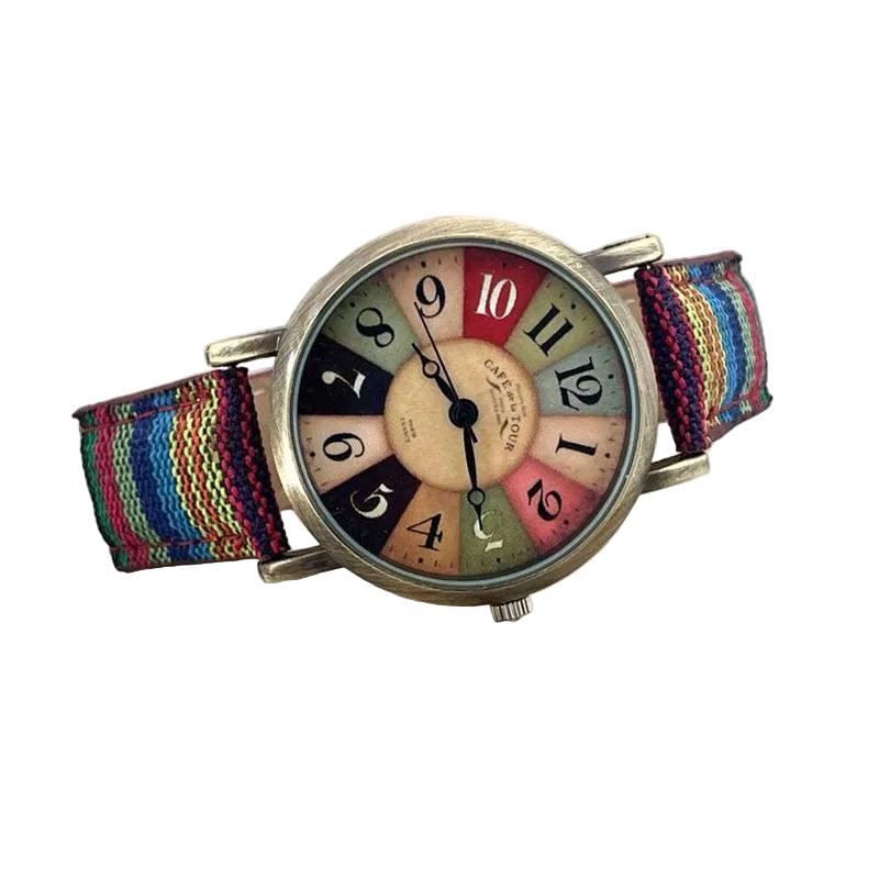 Unisex Armbåndsur med Flettet Design