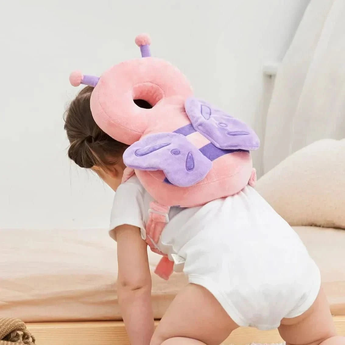 Unisex Baby Hovedbeskytter med Justerbare Stropper