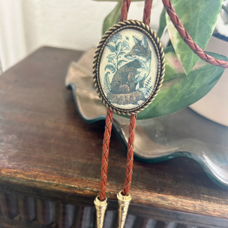 Unisex Bolo Tie med Banjo Frog Design