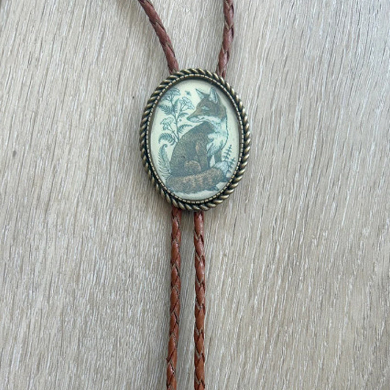 Unisex Bolo Tie med Banjo Frog Design