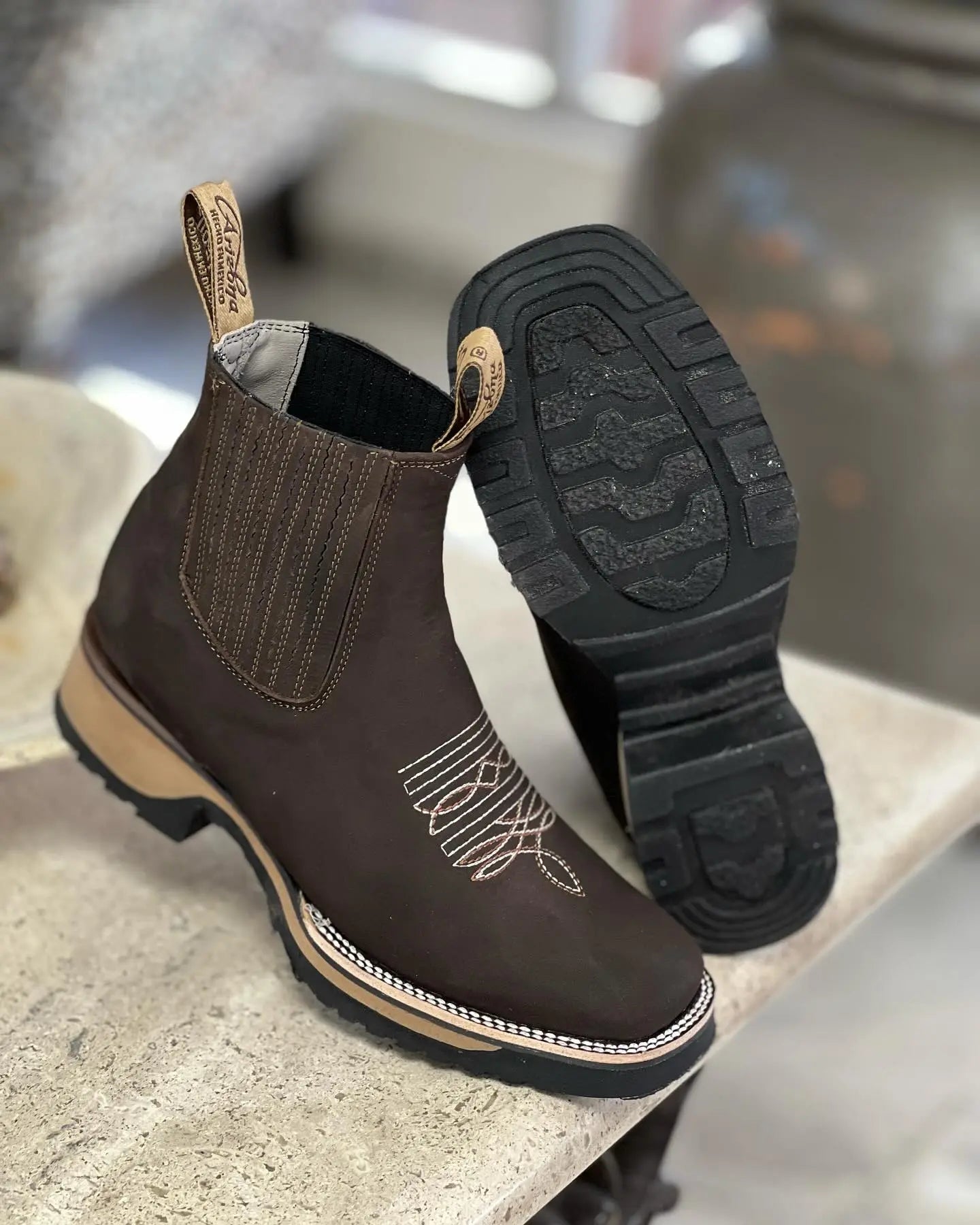 Unisex Cowboystøvler Komfortable