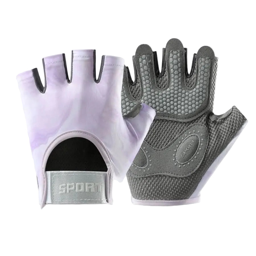 Unisex Fitness Gloves Half Finger Design