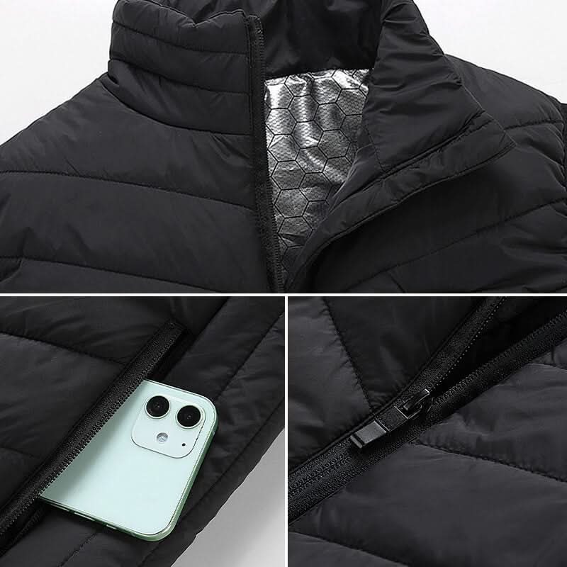 Unisex Heated Vest with 13 Heating Zones for Outdoor Activities
