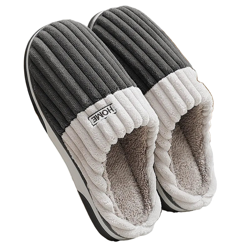 Unisex Hjemmesko Stribet Design Komfortabel Slip-On