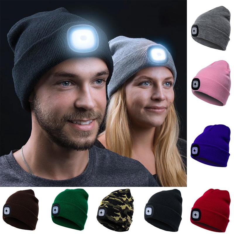 Unisex LED Hovedlygte Hue