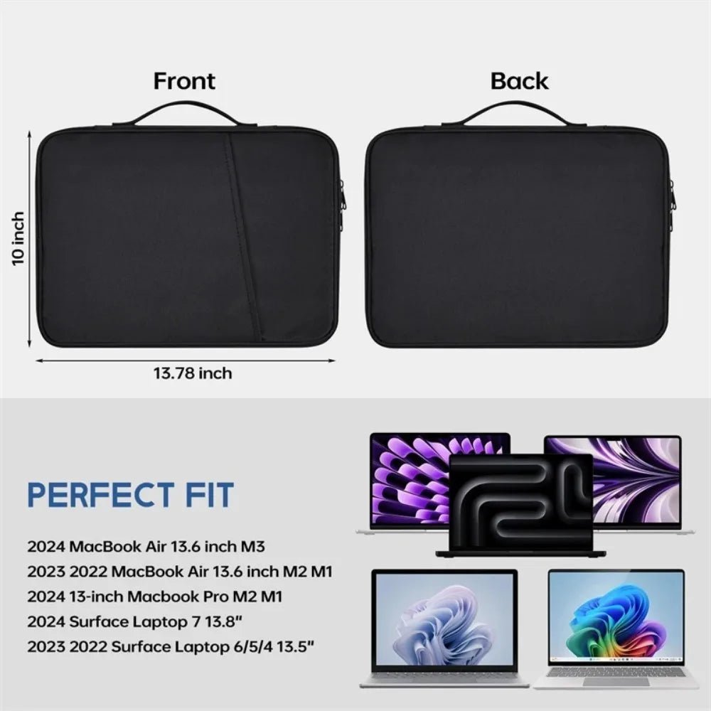 Unisex Laptop Bag with Shock Protection