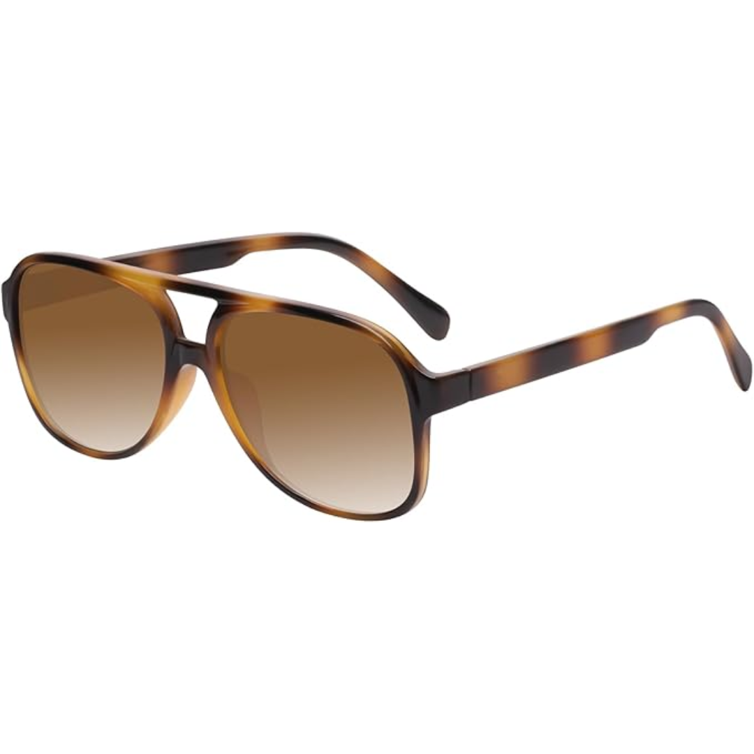 Unisex Retro Aviator Solbriller