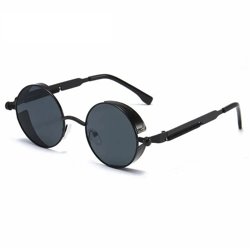 Unisex Runde Solbriller Vintage Stil