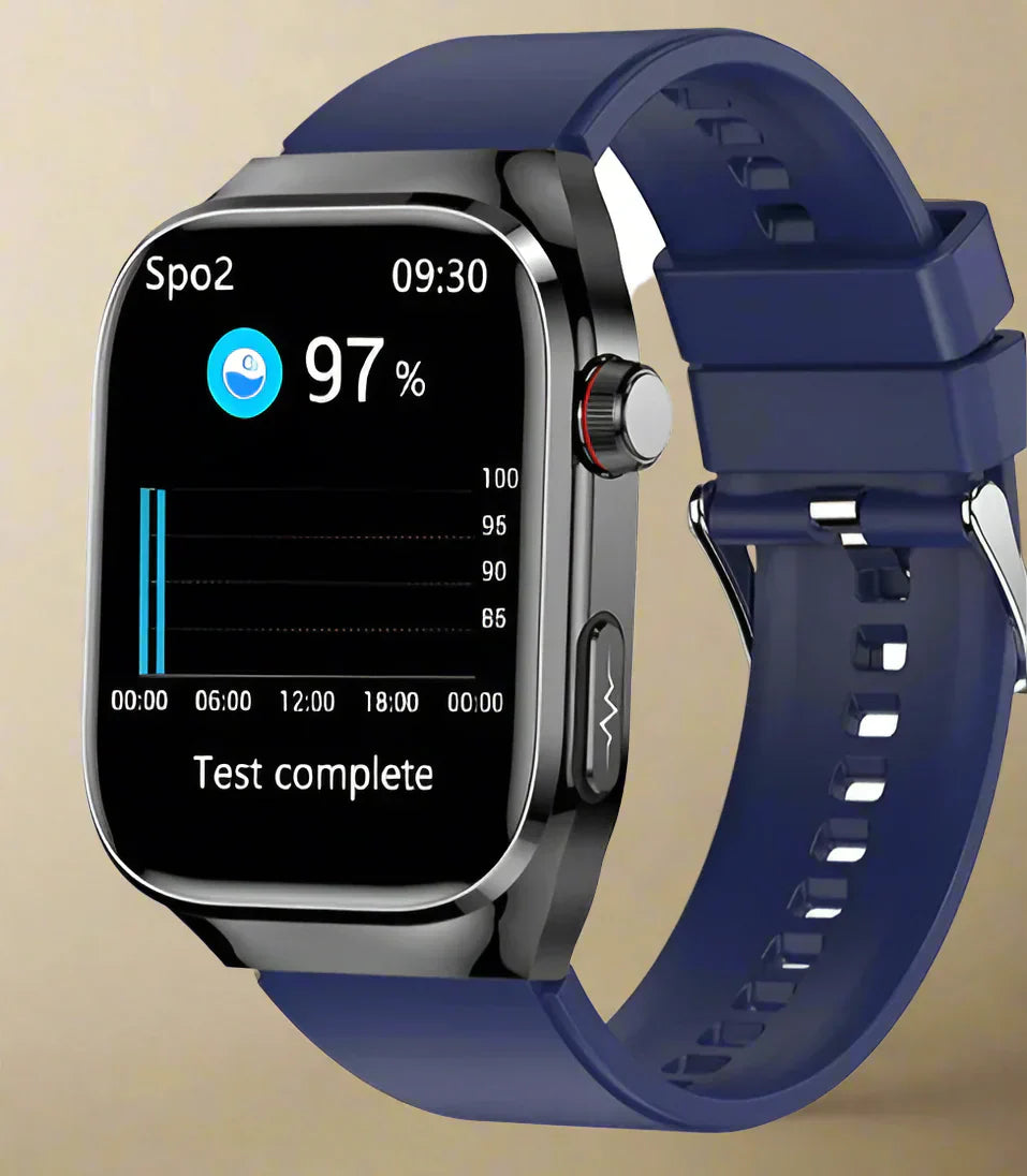 Unisex Smartwatch Med EKG Overvågning og AMOLED-Skærm