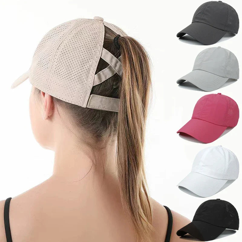 Unisex Sports Baseballkasket med Justerbart Design