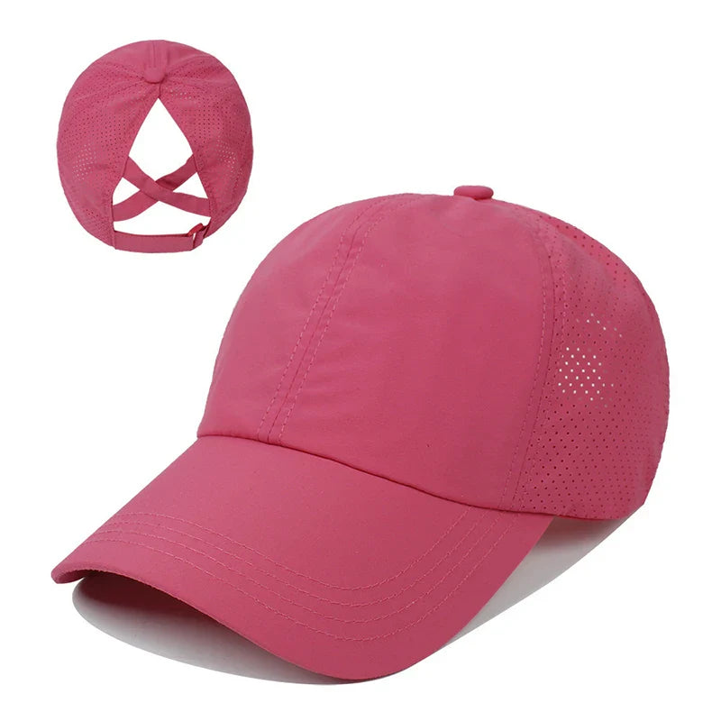 Unisex Sports Baseballkasket med Justerbart Design