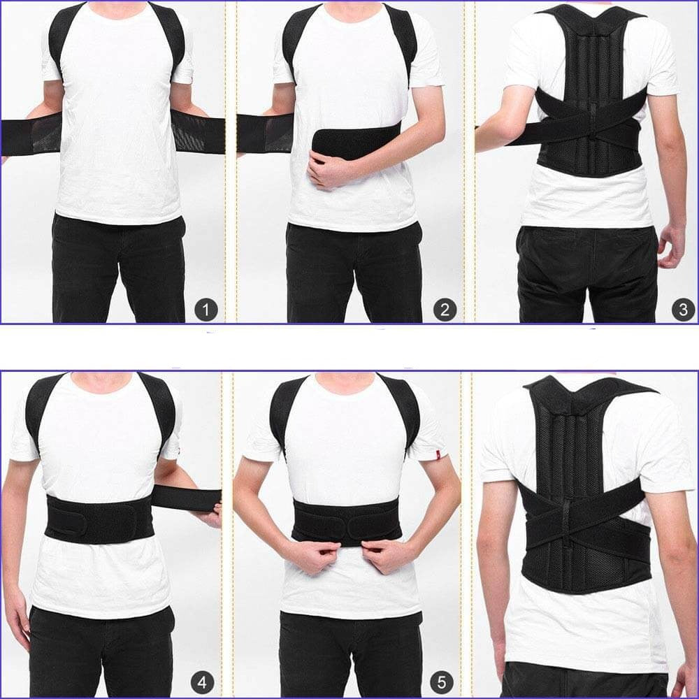 Unisex Støttevest til Kropsholdning