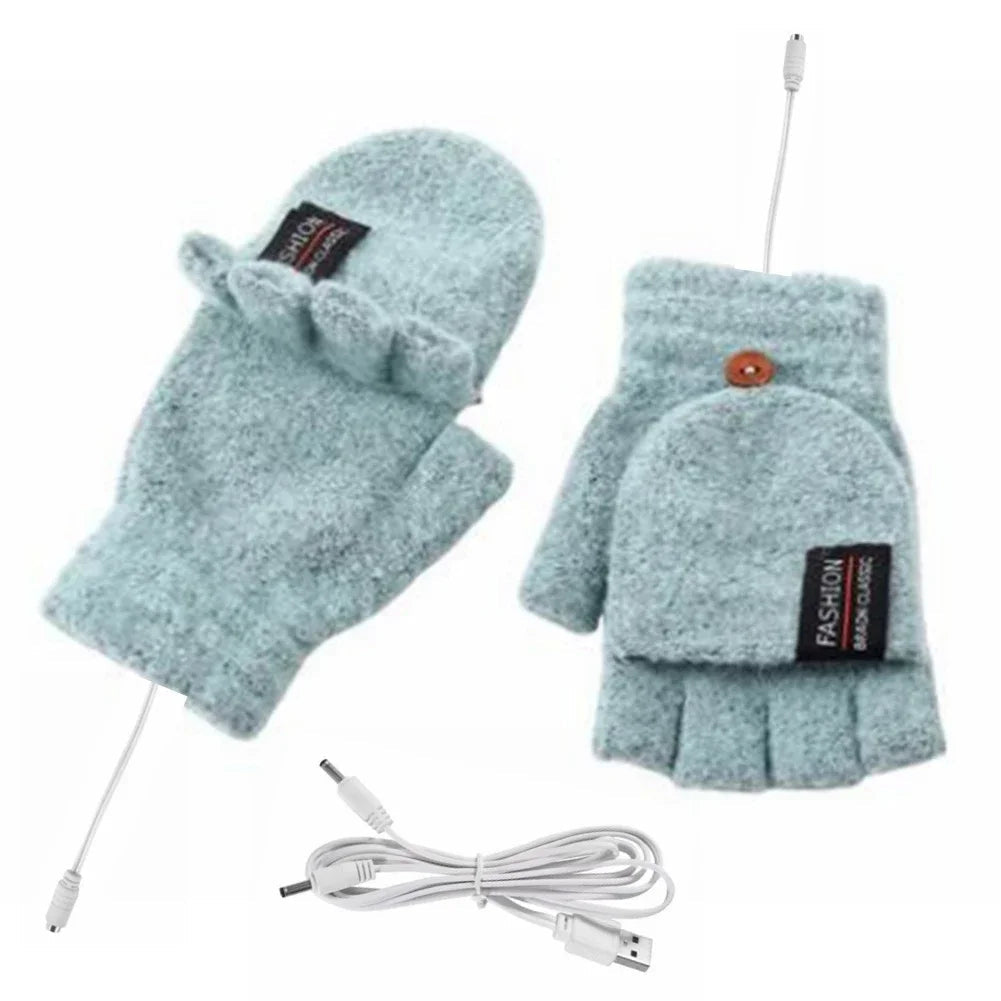 Unisex Varmende Handsker med USB Opladning
