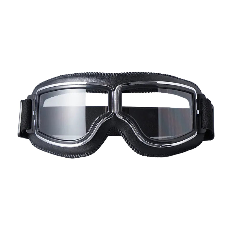 Unisex Vintage Motorcykelbriller Retro Pilot Stil