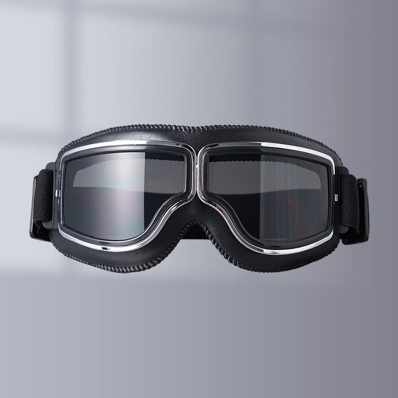 Unisex Vintage Motorcykelbriller Retro Pilot Stil